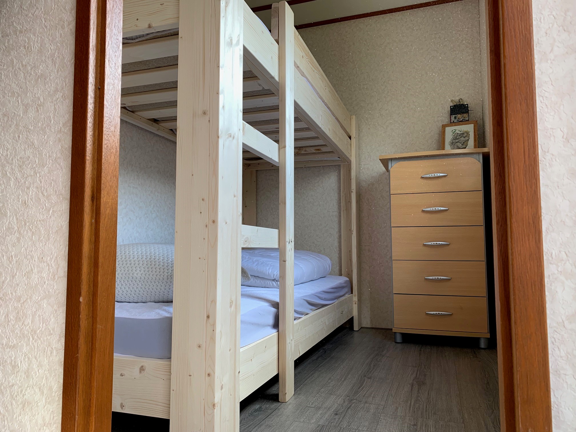 Slaapkamer met stapelbed
